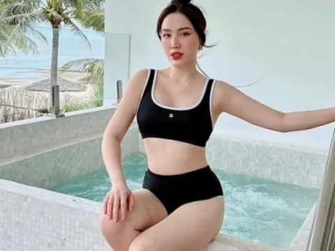 Lộ thân hình mũm mĩm khi mặc bikini, Bảo Thy có cách trả lời bất ngờ khi netizen nhận xét "mập"