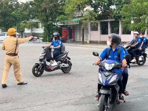 Thừa Thiên- Huế: Xử phạt nhiều học sinh vi phạm luật giao thông