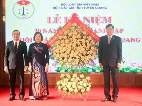Hội Luật gia tỉnh Tuyên Quang kỷ niệm 30 năm xây dựng và phát triển