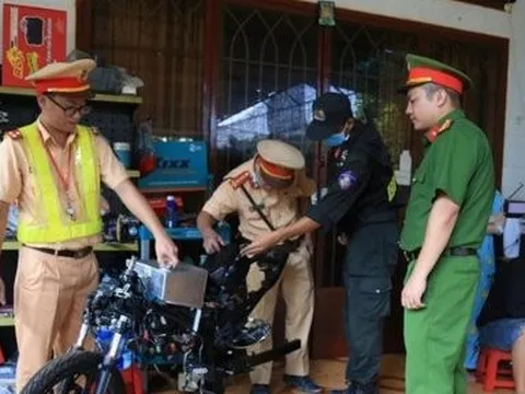 Phát hiện lò "độ" xe mô tô trái phép tại Đồng Nai