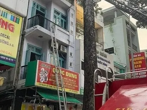 Tp.HCM: Giải cứu 6 người mắc kẹt trong đám cháy