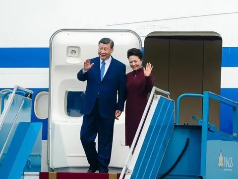 Tổng bí thư, Chủ tịch Trung Quốc Tập Cận Bình đến Hà Nội