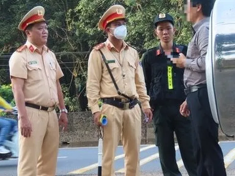 Đồng Nai: Trạm CSGT Suối Tre thực hiện nghiêm tuần tra kiểm soát trên tuyến quốc lộ