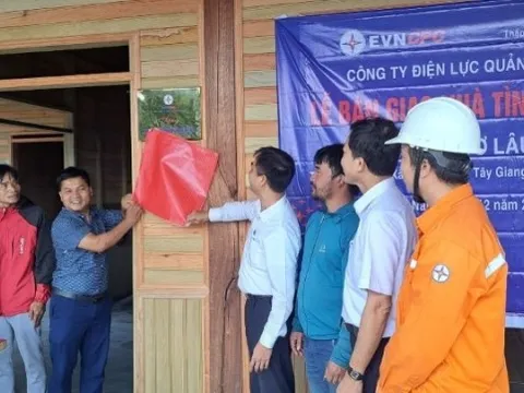 Điện lực Quảng Nam hoàn thành bàn giao 5 căn nhà tình nghĩa