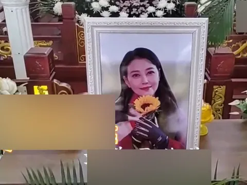 Những bức hình đầu tiên trong tang lễ của Châu Hải My, nhìn di ảnh ai cũng xót xa