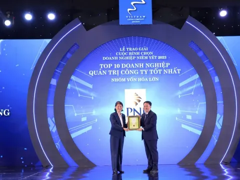 PNJ xuất sắc vào Top 10 Doanh nghiệp niêm yết quản trị công ty tốt nhất