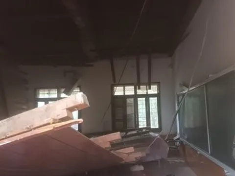 Sở GD&ĐT Nghệ An thông tin vụ sập trần khiến nhiều học sinh bị thương