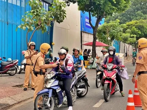 Tp.HCM: Vi phạm nồng độ cồn tăng 94% trong tháng cao điểm