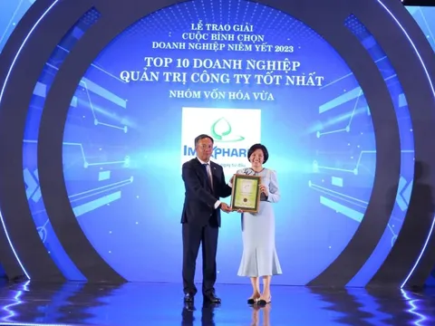 Imexpharm: “Doanh nghiệp có báo cáo thường niên và quản trị công ty tốt nhất”