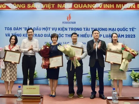 BSR đạt giải Đặc biệt cuộc thi Tìm hiểu Pháp luật về Dầu khí