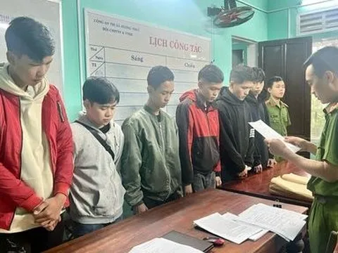 Huế: Khởi tố 13 đối tượng gây rối trật tự công cộng