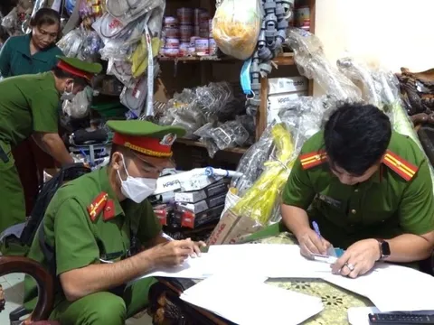 Bình Thuận: Khám xét cơ sở có liên quan đến chuyên án khai thác vàng
