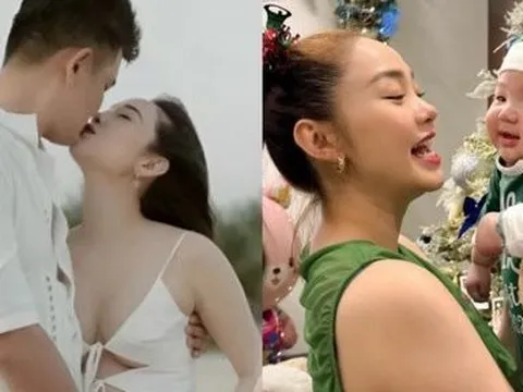 Minh Hằng lần đầu khoe cận mặt con trai sau khi cưới chồng doanh nhân
