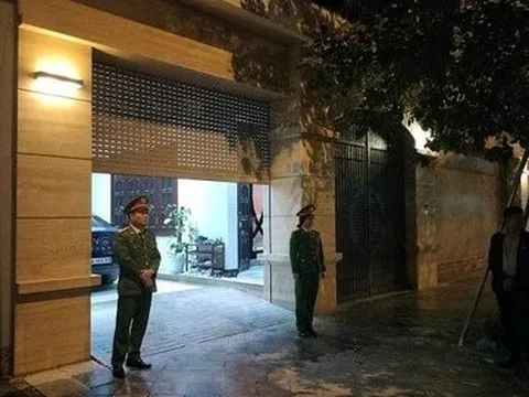 Công an xuất hiện tại nhà cựu Bí thư tỉnh Thanh Hóa Trịnh Văn Chiến