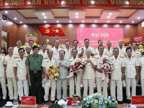 Kiên Giang: Thành lập Hội Cựu Công an nhân dân 