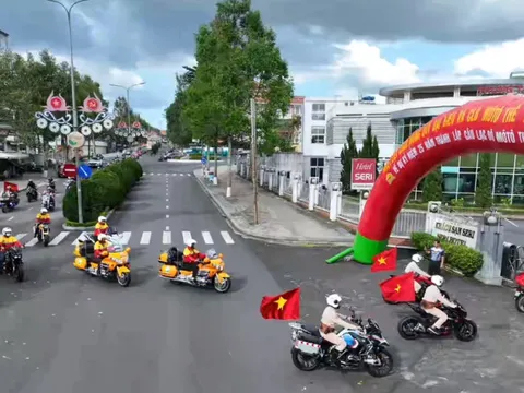 Lâm Đồng: Kỷ niệm 25 năm thành lập CLB Mô tô thể thao Bảo Lộc