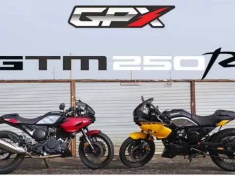GPX GTM250R - mẫu cafe racer cực hiếm, chỉ 150 chiếc được bán ra