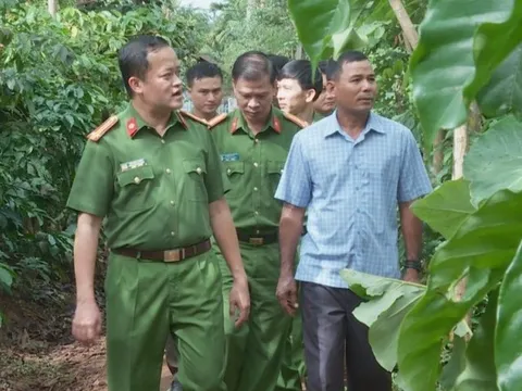 Lập lại an ninh trật tự sau vụ hủy hoại tài sản của công ty cà phê