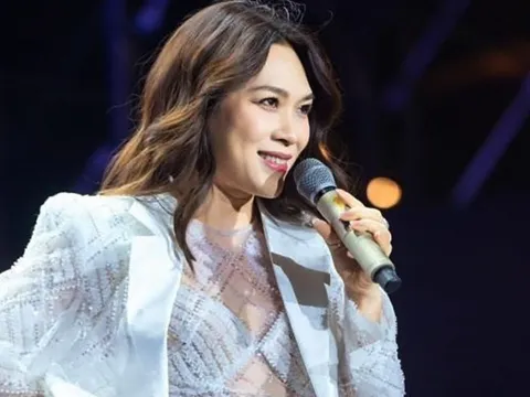 Mỹ Tâm khoe khéo đường cong khi diện đồ xuyên thấu quyến rũ lên sân khấu