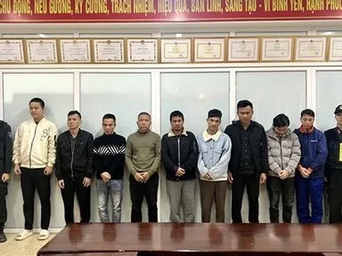Phá đường dây cá độ bóng đá hơn 176 tỷ đồng bắt 9 đối tượng