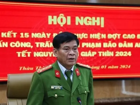 Phá hàng trăm vụ án trong 15 ngày ra quân trấn áp tội phạm ở Huế