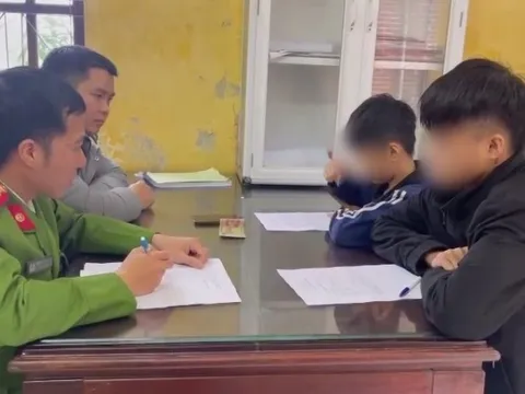 Bắt 2 thiếu niên ở Huế dùng xe ăn cắp để đi… ăn trộm