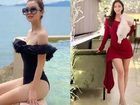 Jennifer Phạm hiếm hoi mặc váy ngắn, khoe đôi chân thon trắng như bông bưởi