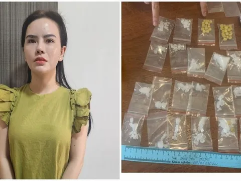 Bắt quả tang “nữ quái” tàng trữ hàng chục bịch và viên ma túy tổng hợp