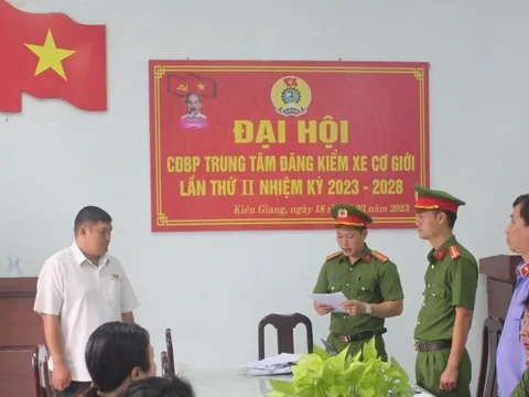 Bắt giam Giám đốc Trung tâm Đăng kiểm Kiên Giang 68.01S