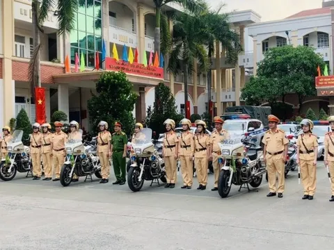 Đồng Nai: Phòng CSGT ra quân đảm bảo ANTT cao điểm dịp Tết
