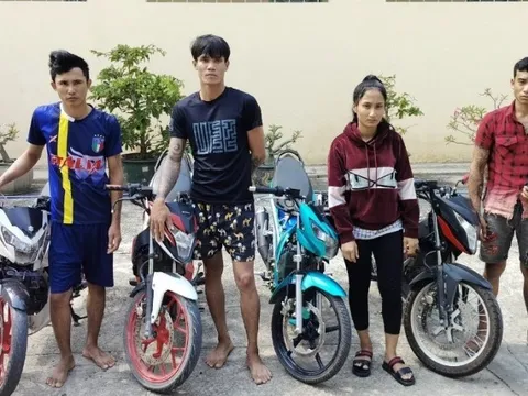 Bắt 4 đối tượng giả danh “Cảnh sát hình sự” cướp tài sản