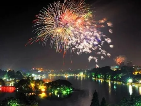 Chi tiết địa điểm 32 trận địa bắn pháo hoa dịp Tết Nguyên đán Giáp Thìn 2024 ở Hà Nội