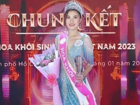 Trịnh Huyền Mai đăng quang Hoa khôi Sinh viên Việt Nam 2023