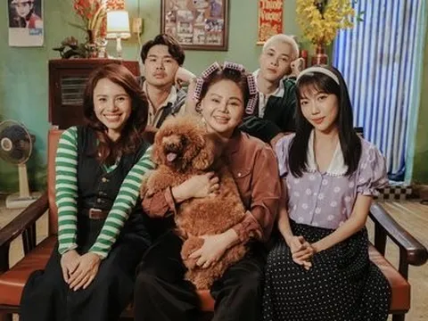 Anh Tú - Diệu Nhi "khóc như mưa" trong phim Tết