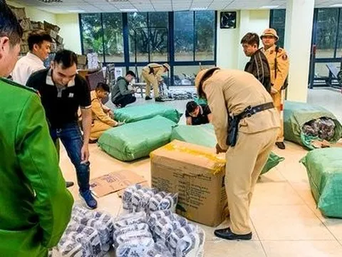Thu giữ gần 1000 đôi giày “hàng hiệu” nổi tiếng