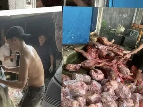 Kết quả xét nghiệm mẫu từ 3 tấn thịt đông lạnh bị phát hiện ở Huế