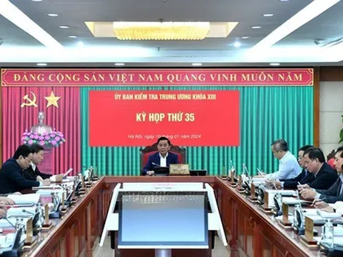 Đề nghị Bộ Chính trị xem xét xử lý kỷ luật một số cán bộ