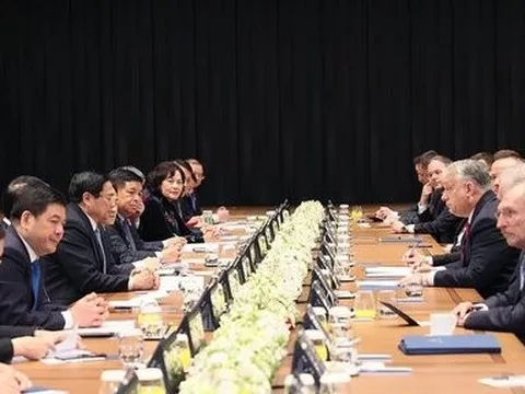 Nâng quan hệ Đối tác Toàn diện Việt Nam-Hungary lên tầm cao mới