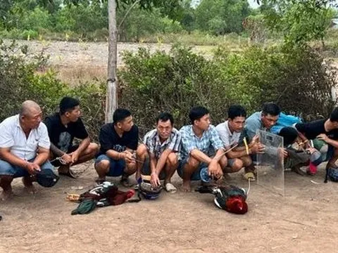 Kiên Giang: Bắt quả tang hơn 22 đối tượng đá gà ăn tiền 