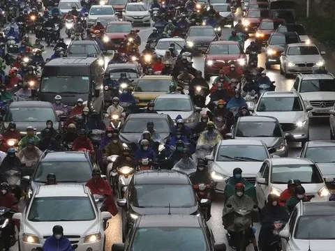 Hà Nội: Bay flycam, huy động 3.000 CBCS để giảm ùn tắc giao thông