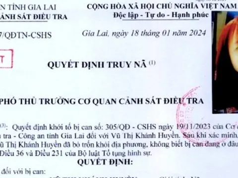 Truy nã 'nữ quái' lừa đưa người ra nước ngoài làm việc cho tổ chức tội phạm