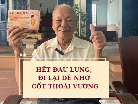 Nhờ Cốt Thoái Vương tôi đã hết đau lưng, chẳng lo thoái hóa cột sống