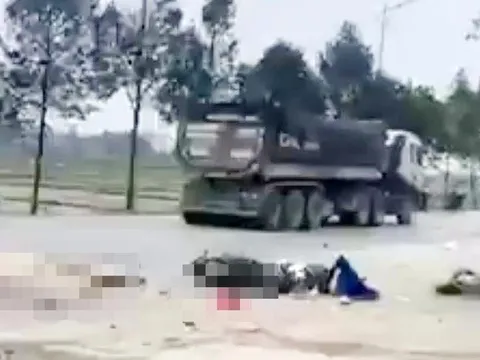 Điều tra vụ hai mẹ con bị xe đầu kéo cán tử vong sau va chạm với xe máy điện