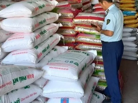 Tây Ninh: Xử phạt cơ sở kinh doanh phân bón kém chất lượng