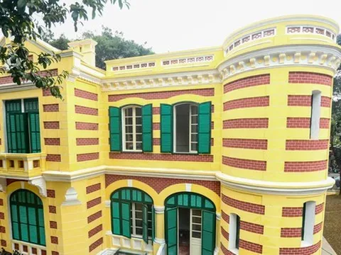 Cận cảnh biệt thự Pháp cổ được trùng tu chuẩn bị mở cửa đón khách ở Hà Nội