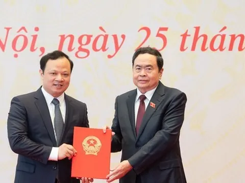 Chủ nhiệm Ủy ban Kiểm tra Tỉnh ủy Hưng Yên làm Trợ lý Chủ tịch Quốc hội