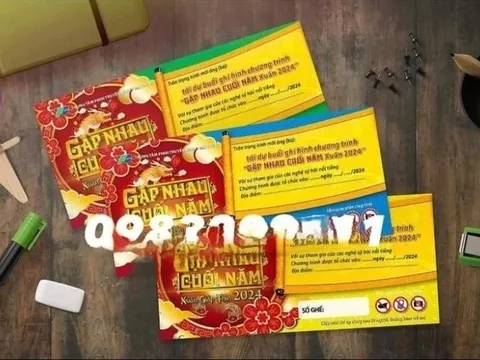 Cảnh báo cẩn trọng với vé xem Táo quân 2024 rao bán trên mạng
