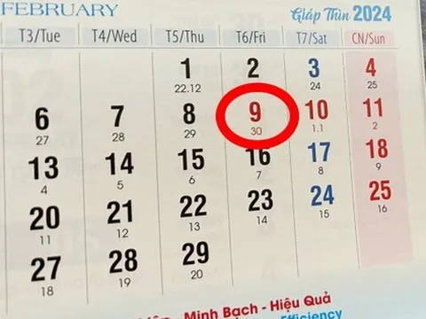 8 năm nữa mới có ngày 30 Tết Nguyên đán, vì sao?