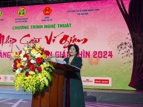 Nhịp cầu ví giặm Mừng Đảng, mừng Xuân, mừng Đất Nước đổi mới