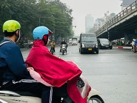 Miền Bắc mưa nhỏ, mưa phùn, nền nhiệt tăng nhanh từ ngày mai